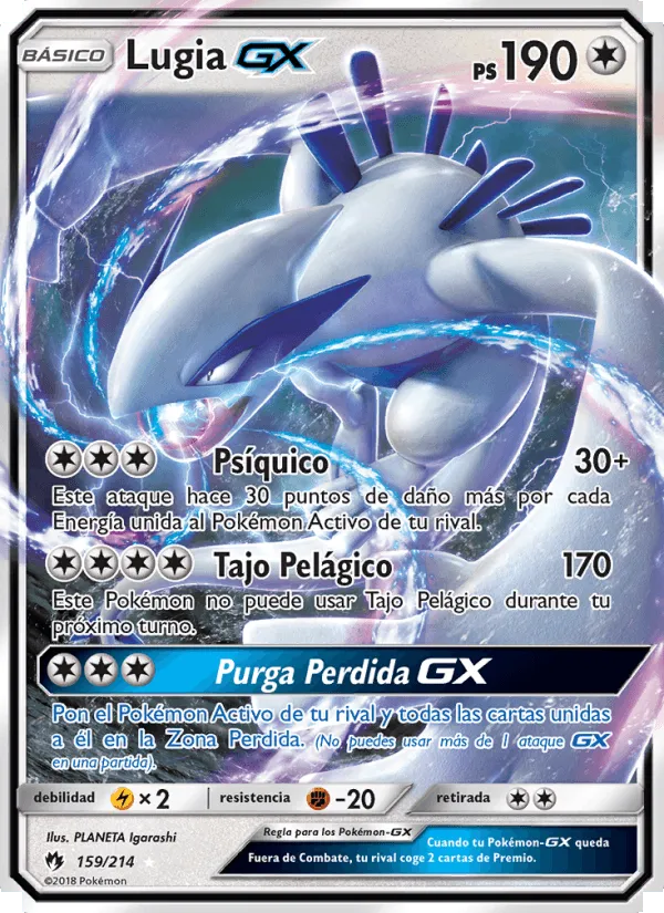 Lugia GX · Truenos Perdidos 159/214