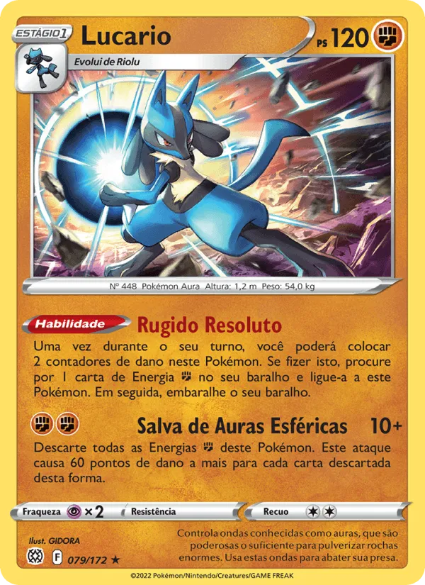 Lucario · Astros Cintilantes 079/172