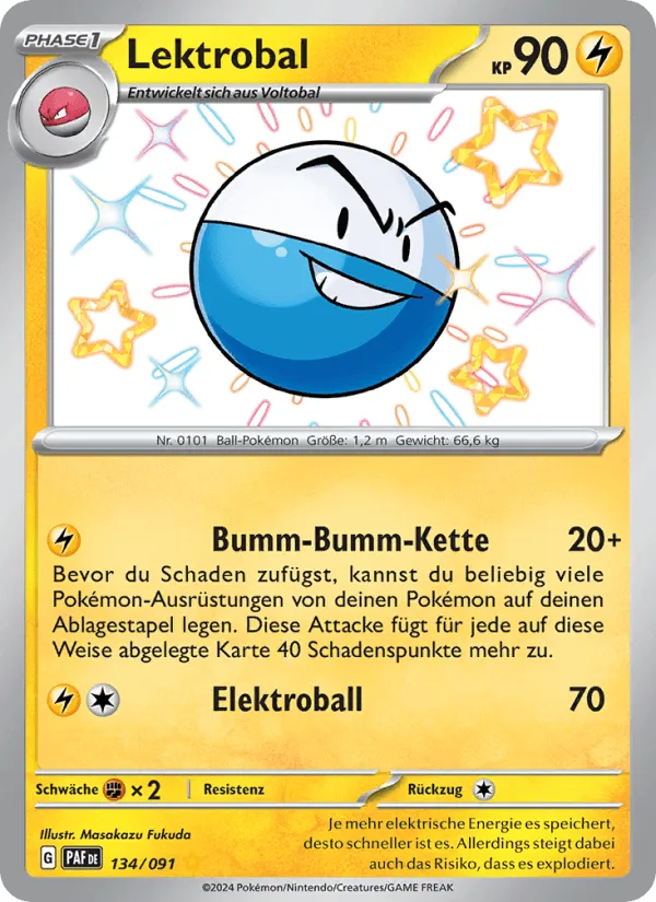 Lektrobal · Paldeas Schicksale 134/91