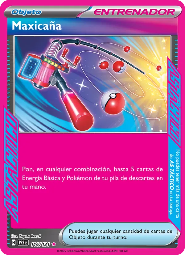 Maxicaña · Evoluciones Prismáticas 116/131