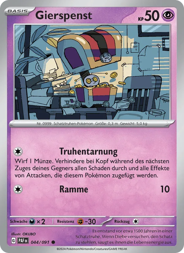 Gierspenst · Paldeas Schicksale 044/91