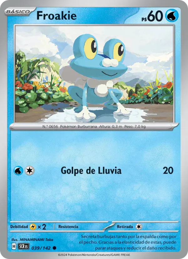Froakie · Corona Astral 039/142