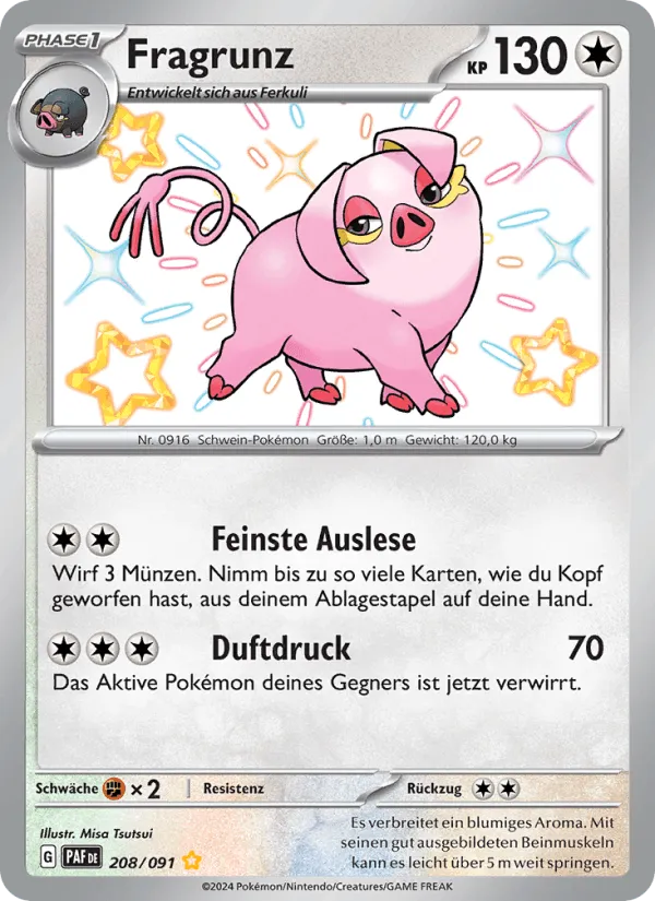 Fragrunz · Paldeas Schicksale 208/91