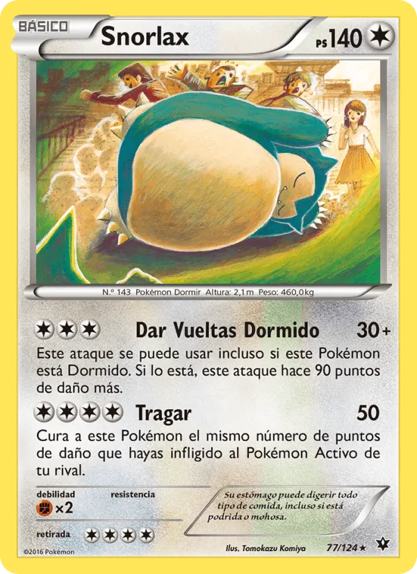 Snorlax · Destinos Enfrentados 77/124
