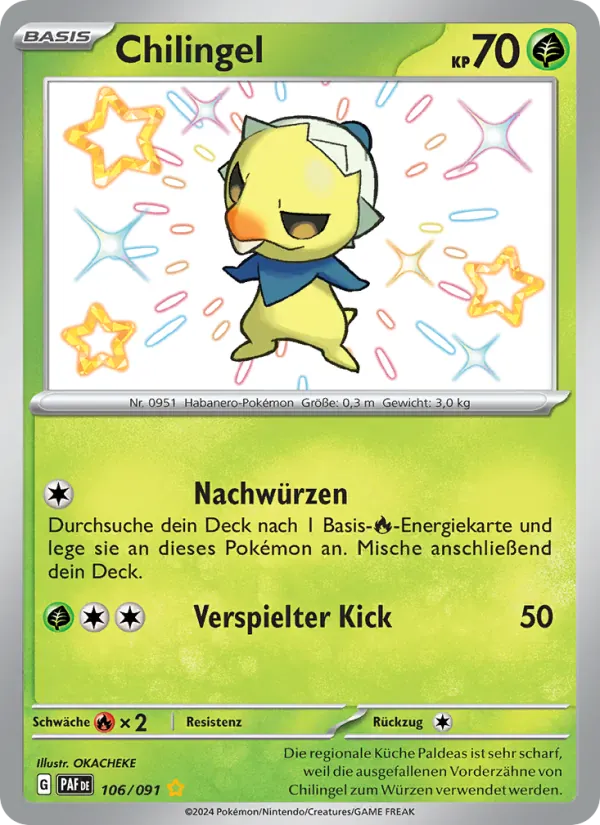 Chilingel · Paldeas Schicksale 106/91
