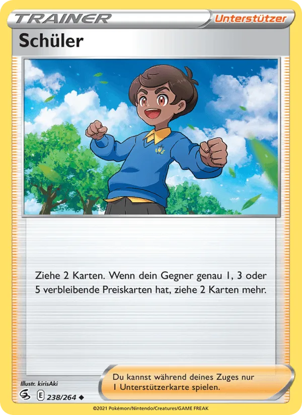 Schüler · Fusionsangriff 238/264