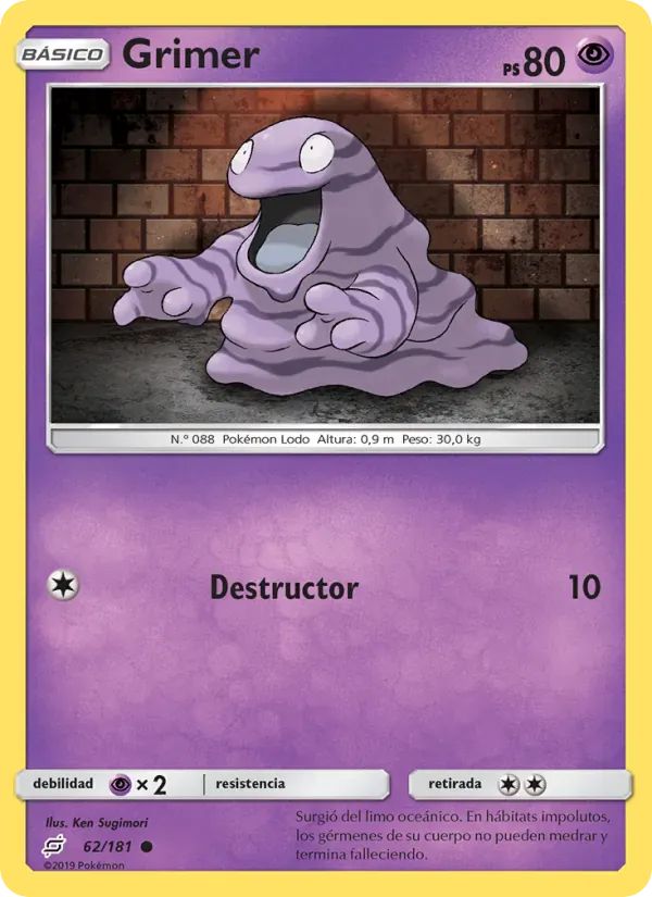Grimer · Union de Aliados 62/181
