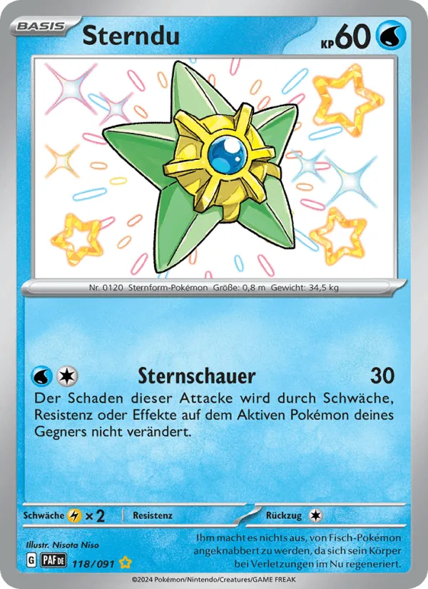 Sterndu · Paldeas Schicksale 118/91