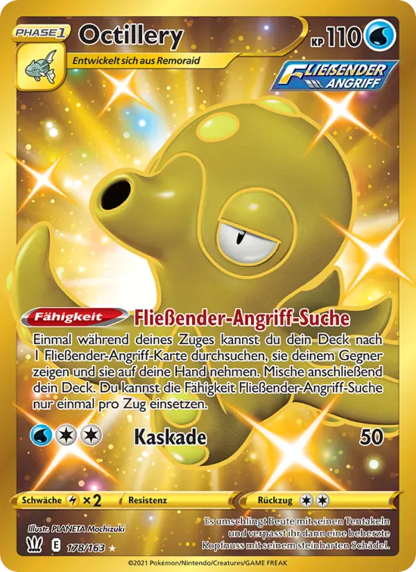 Octillery · Kampfstile 178/163