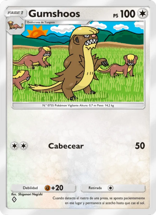 Gumshoos · Guardianes Celestiales 137/155