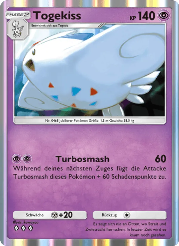 Togekiss · Kollision von Raum und Zeit 065/140
