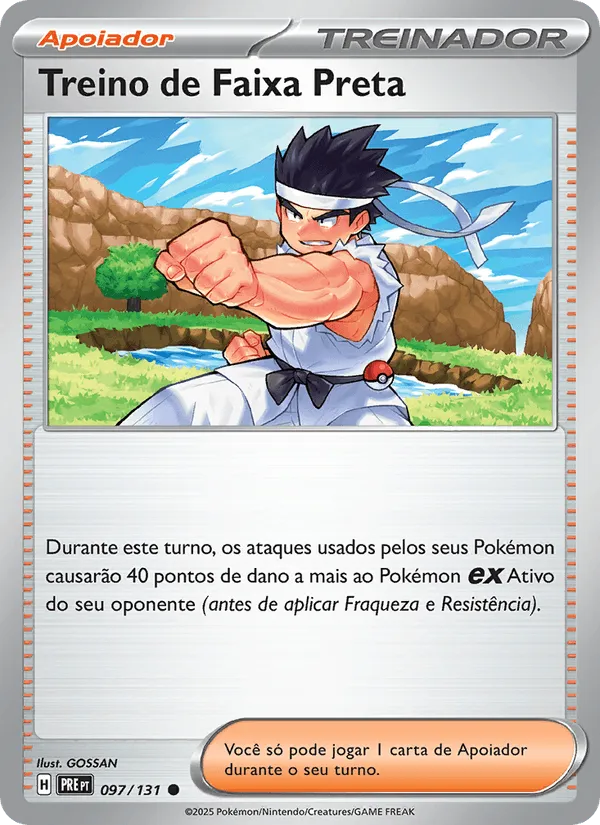 Treino de Faixa Preta · Evoluções Prismáticas 097/131