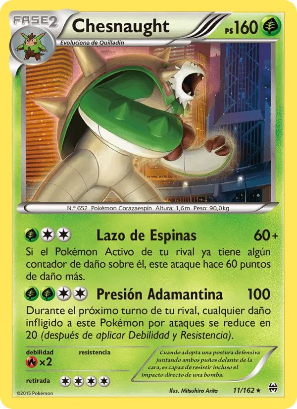 Chesnaught · Turbo Impulso 11/162