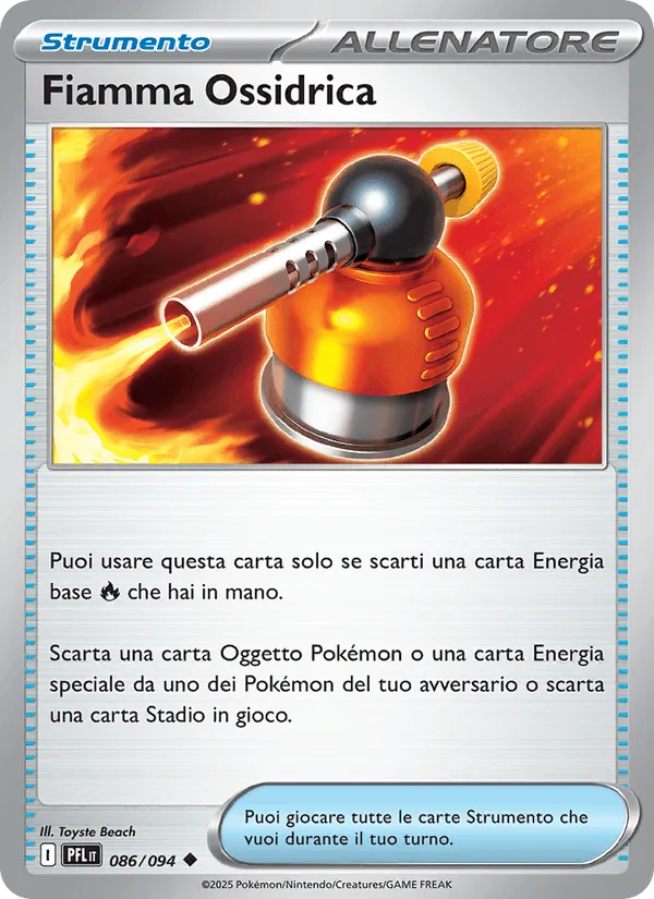 Fiamma Ossidrica · Fiamme Spettrali 086/94