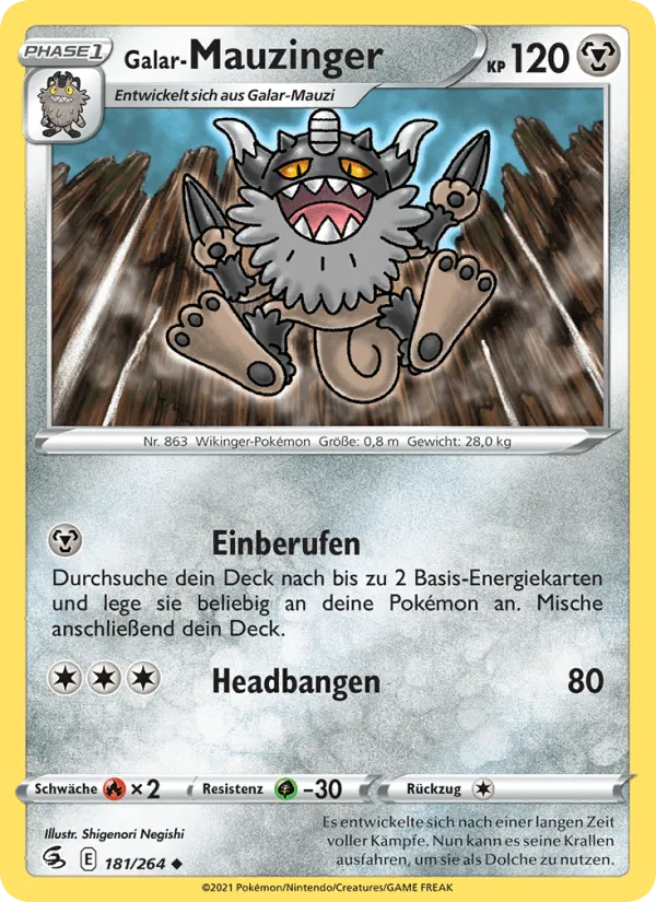 Galar-Mauzinger · Fusionsangriff 181/264