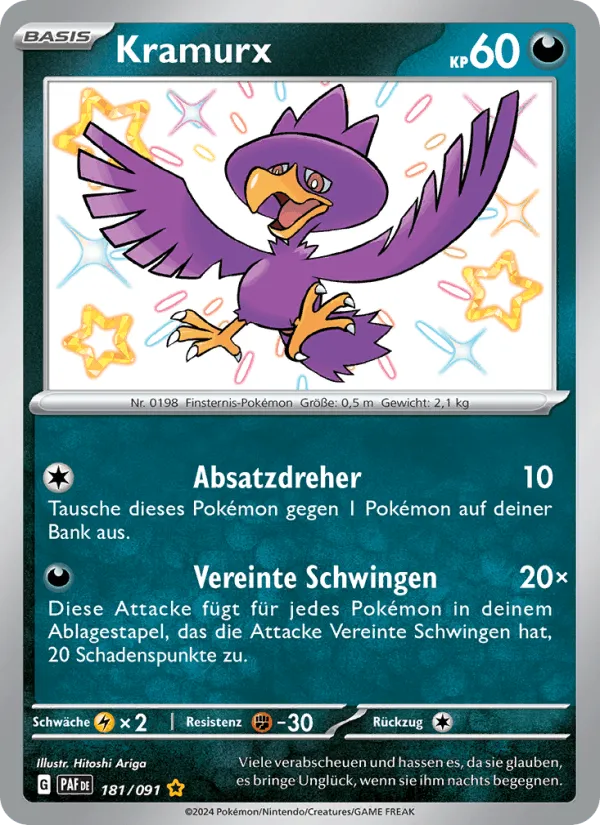 Kramurx · Paldeas Schicksale 181/91