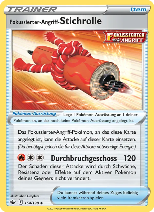 Fokussierter-Angriff-Stichrolle · Schaurige Herrschaft 154/198