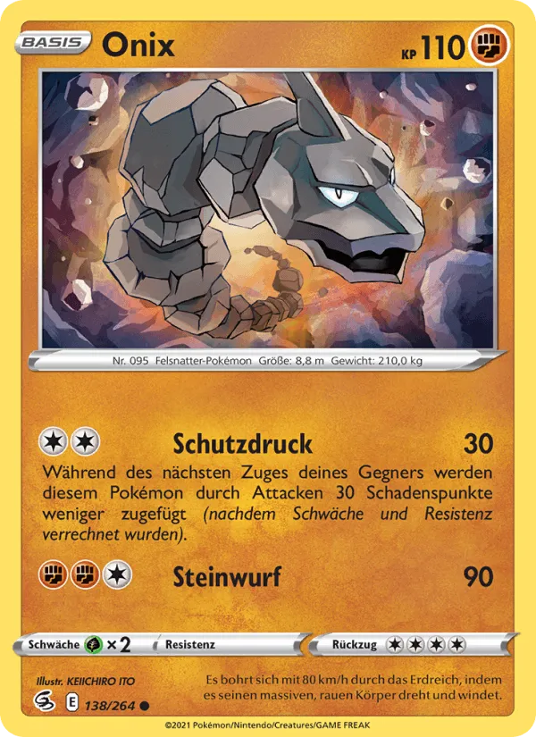 Onix · Fusionsangriff 138/264