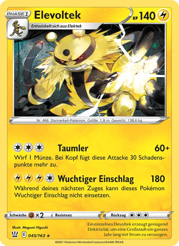 Elevoltek · Kampfstile 45/163