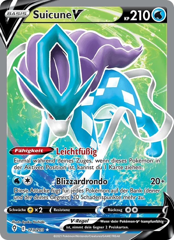 Suicune V · Drachenwandel 173/203