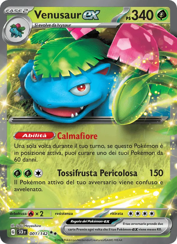 Venusaur-ex · Corona Astrale 001/142