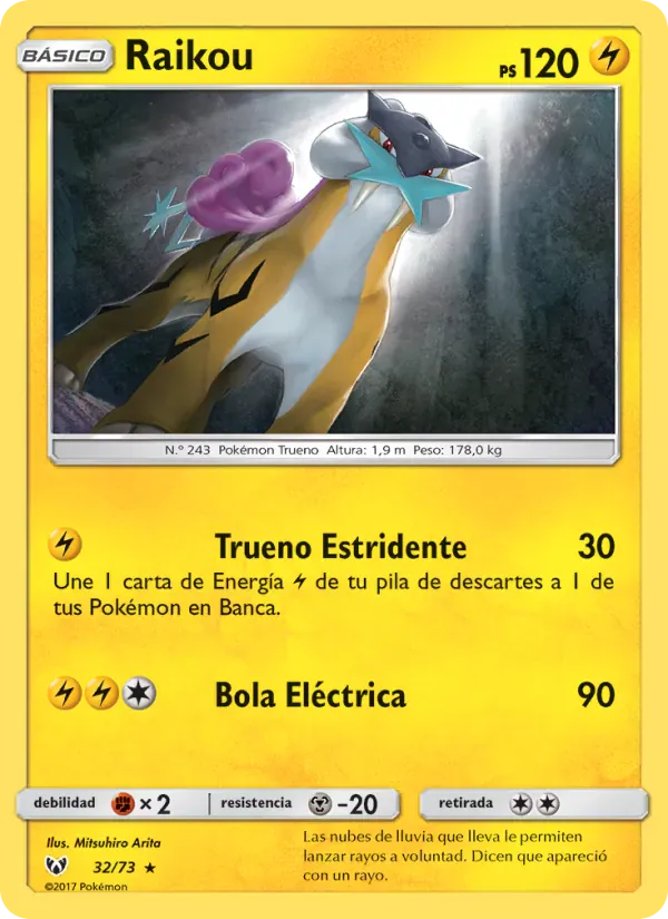 Raikou · Leyendas Luminosas 32/73