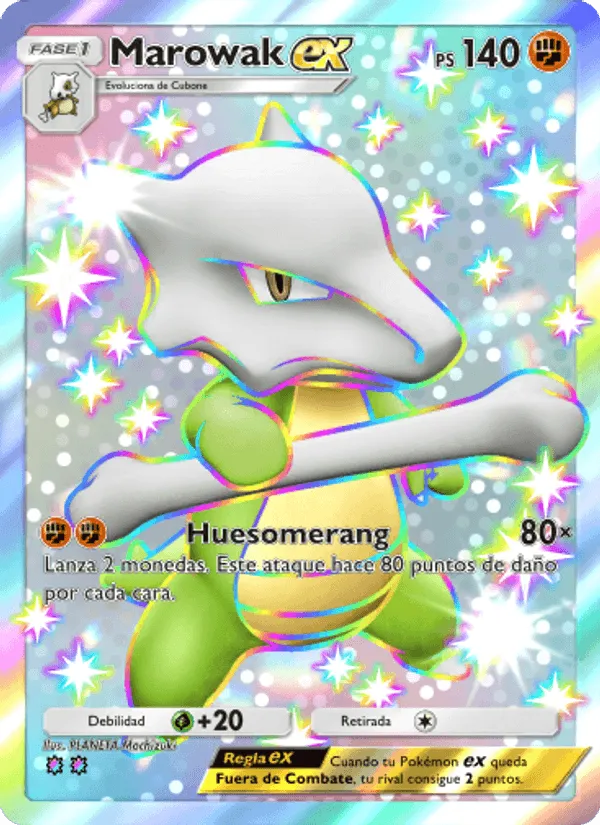 Marowak ex · Guardianes Celestiales 236/155