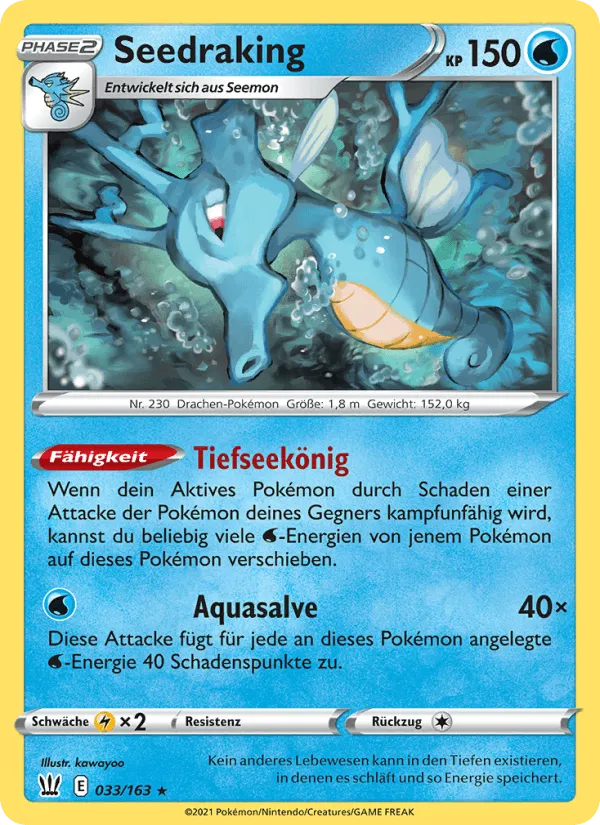Seedraking · Kampfstile 33/163