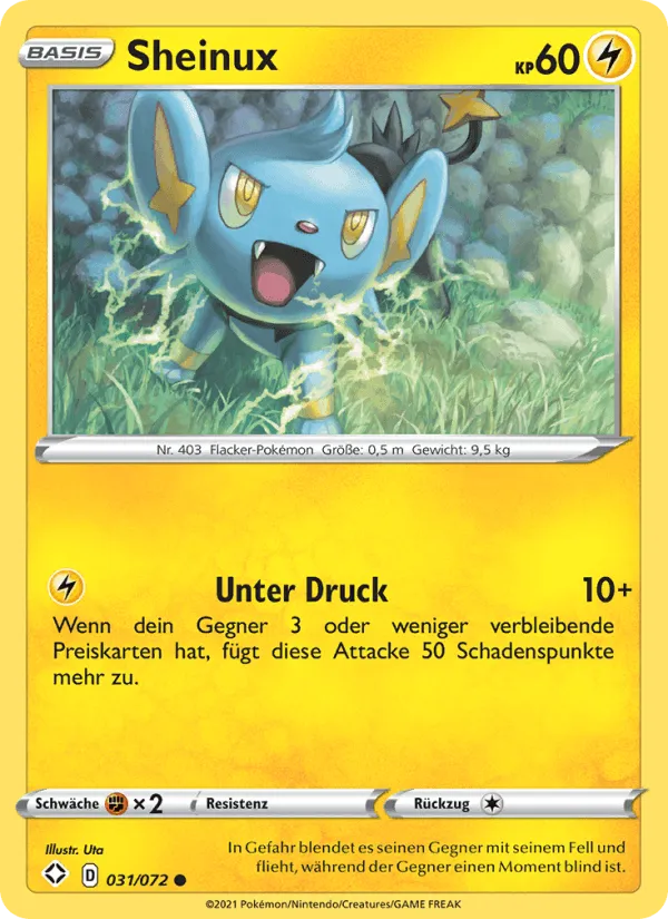 Sheinux · Glänzendes Schicksal 31/72