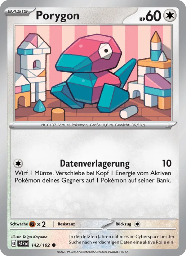 Porygon · Paradoxrift 142/182