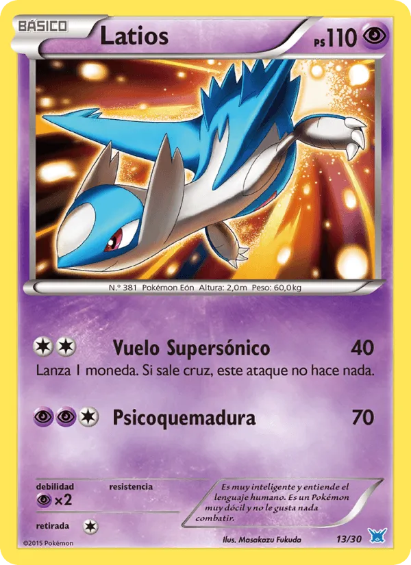 Latios · Kit de Entrenador XY (Latios) 13/30