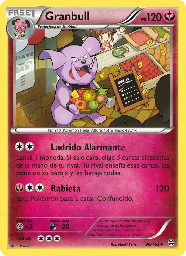 Granbull · Turbo Impulso 99/162