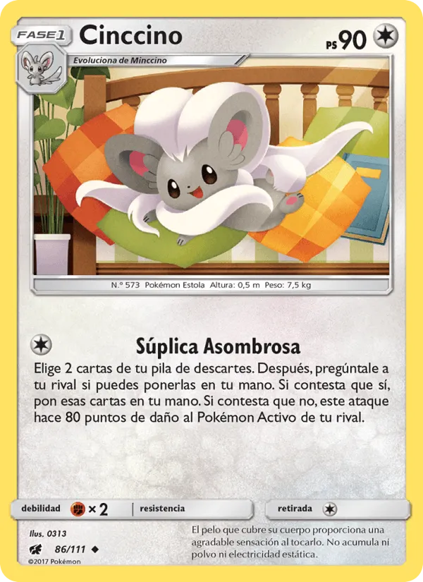 Cinccino · Invasión Carmesí 86/111