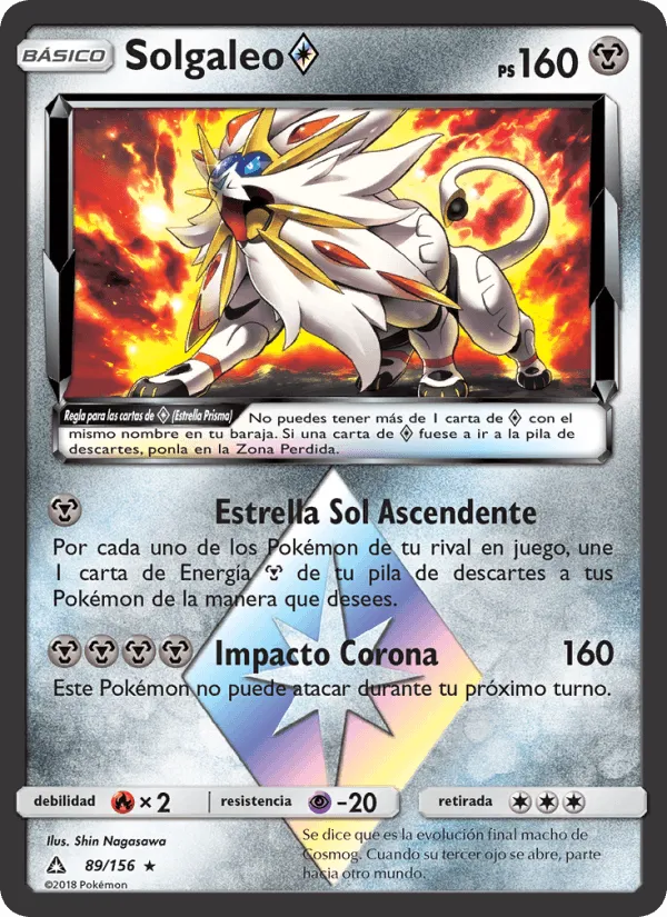 Solgaleo ◇ · Ultraprisma 89/156