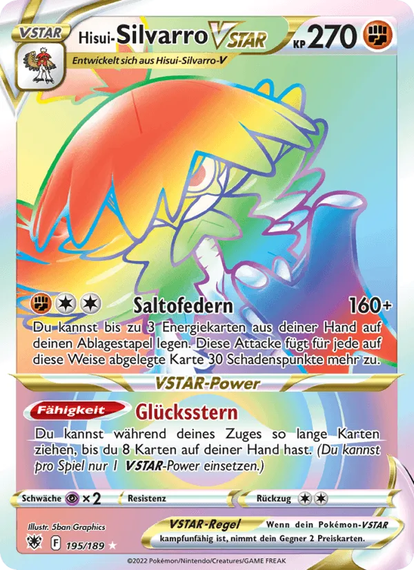 Hisui-Silvarro VSTAR · Astralglanz 195/189