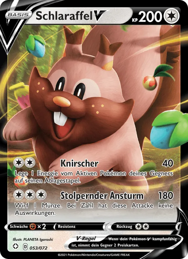 Schlaraffel V · Glänzendes Schicksal 53/72
