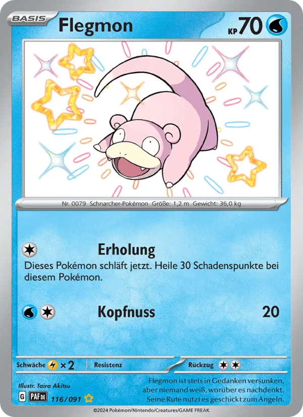 Flegmon · Paldeas Schicksale 116/91