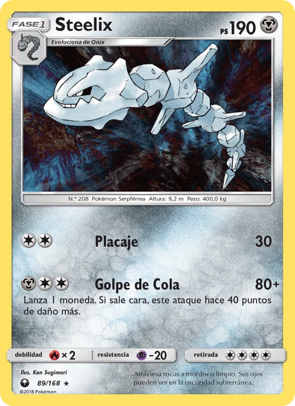 Steelix · Tormenta Celestial 89/168