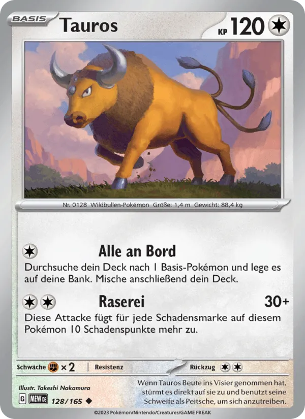 Tauros · 151 128/165