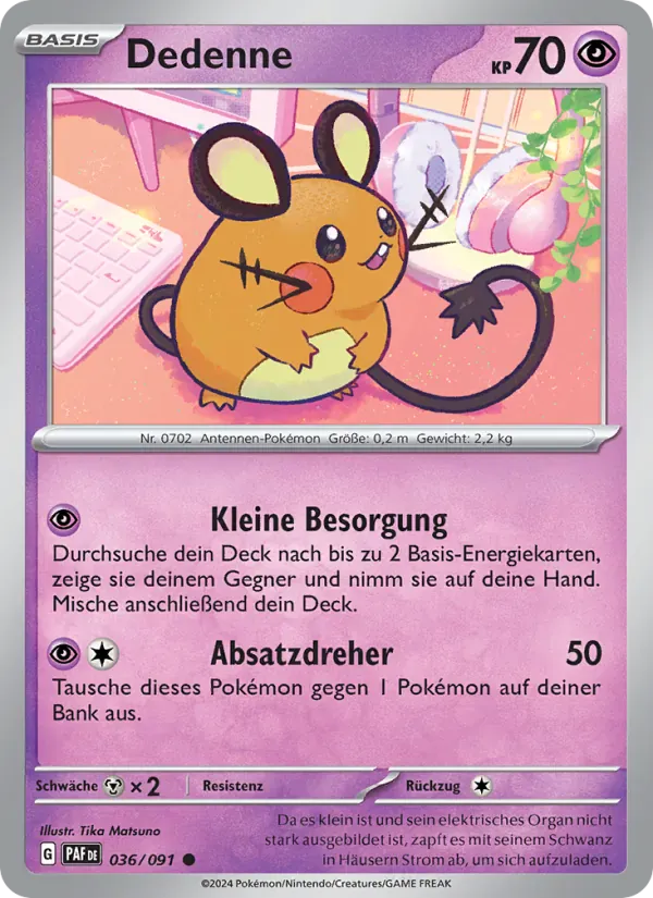 Dedenne · Paldeas Schicksale 036/91