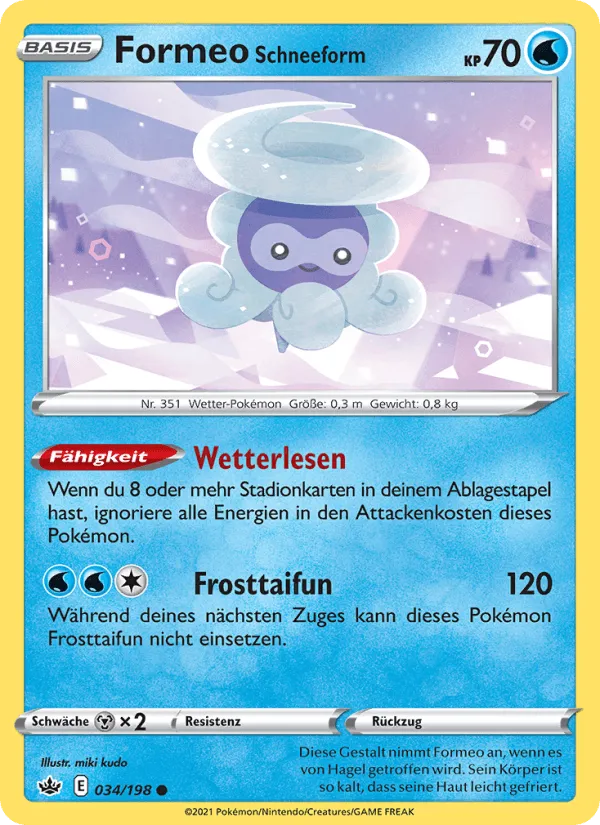 Formeo Schneeform · Schaurige Herrschaft 34/198