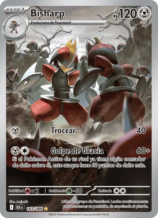 Bisharp · Fulgor Negro 143/86