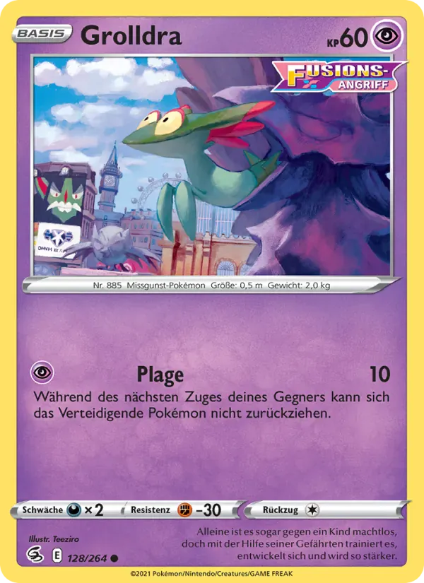 Grolldra · Fusionsangriff 128/264
