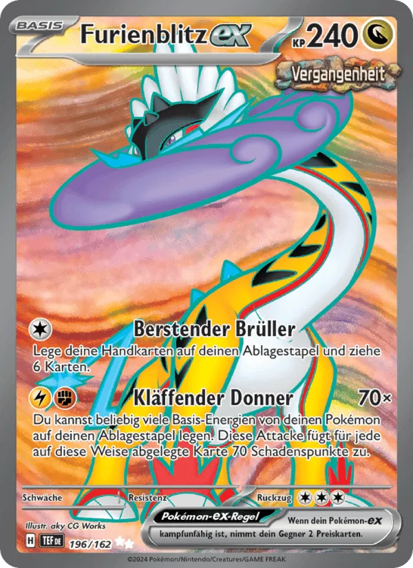 Furienblitz-ex · Gewalten der Zeit 196/162