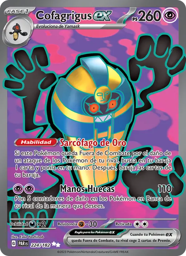 Cofagrigus ex · Brecha Paradójica 224/182