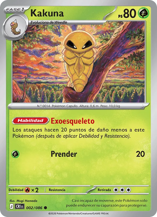 Kakuna · Caos Creciente 002/86