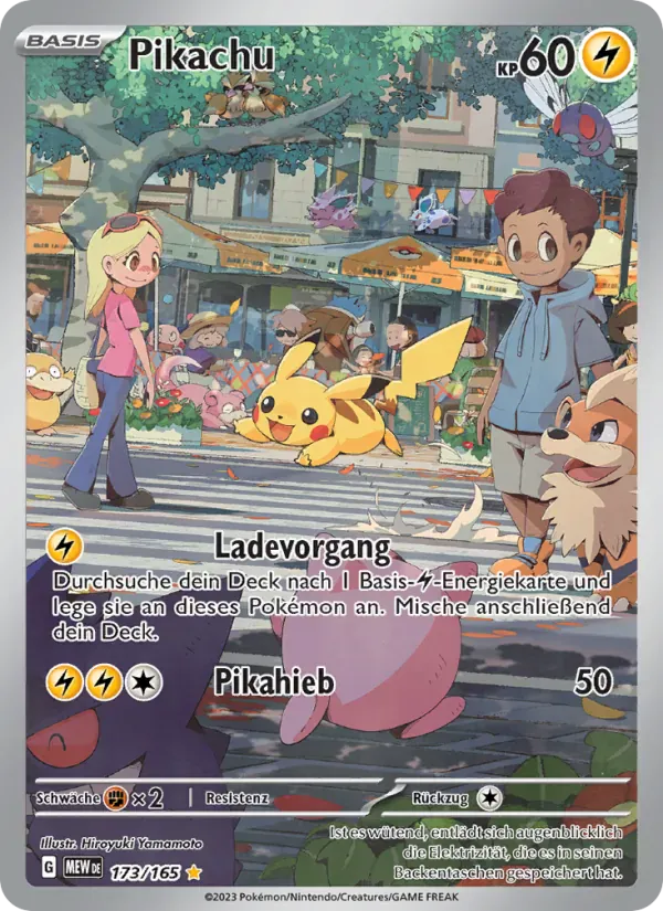 Pikachu · 151 173/165