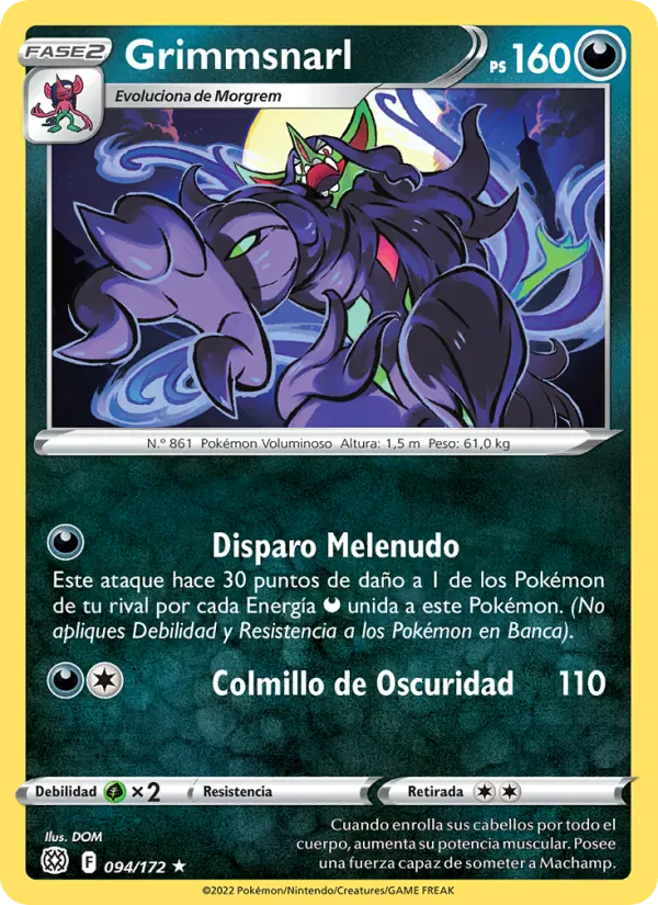 Grimmsnarl · Astros Brillantes 094/172