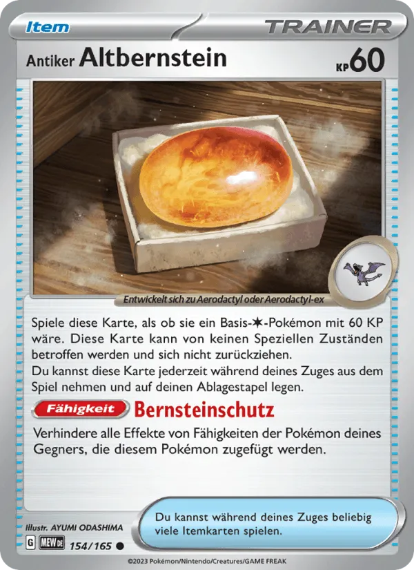 Antiker Altbernstein · 151 154/165