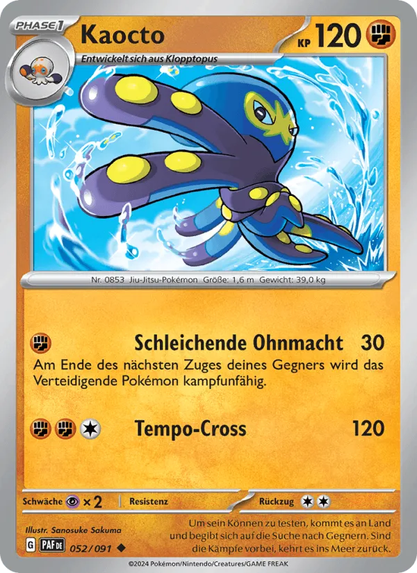 Kaocto · Paldeas Schicksale 052/91